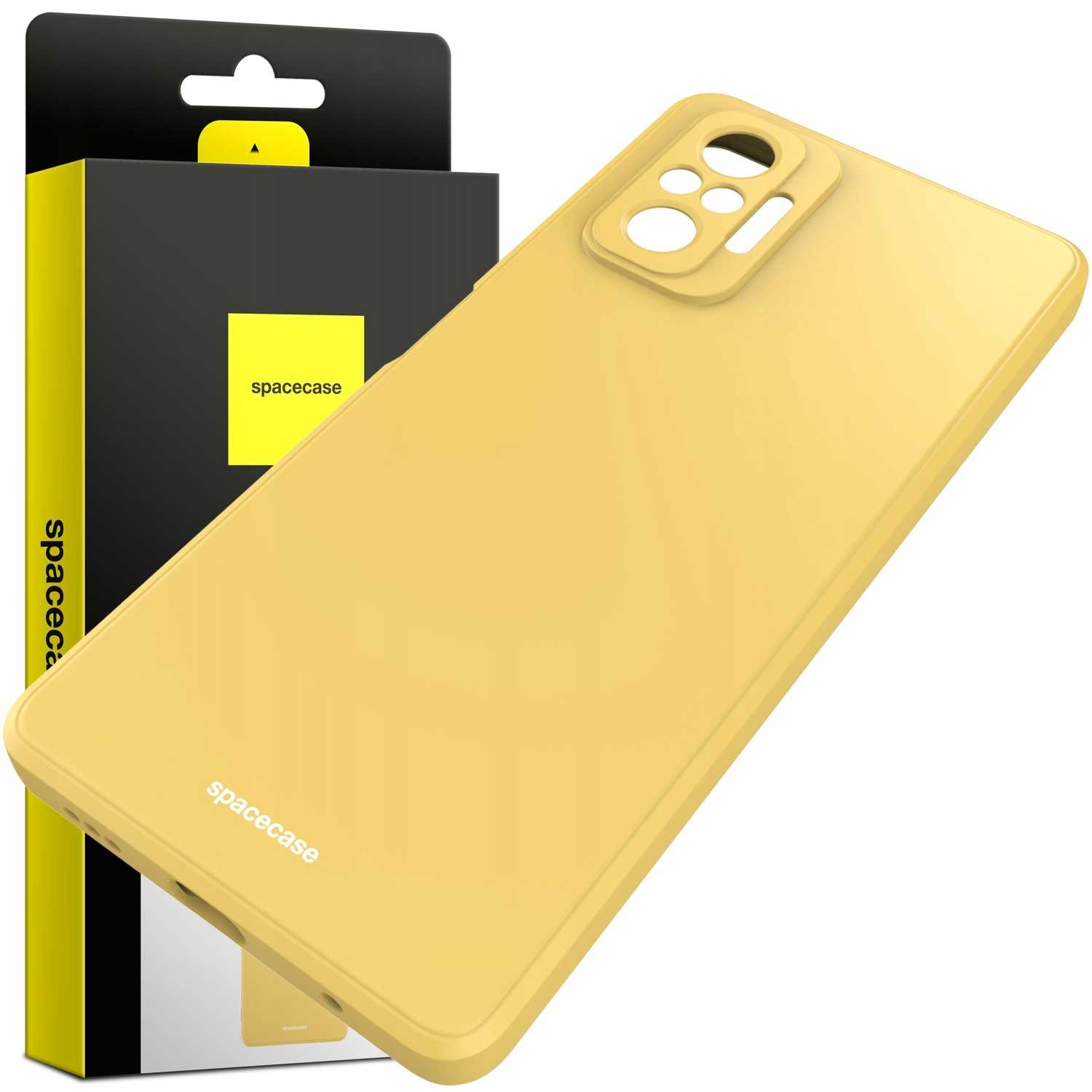 Spacecase Silicone Case Redmi Note 10 Pro yellow