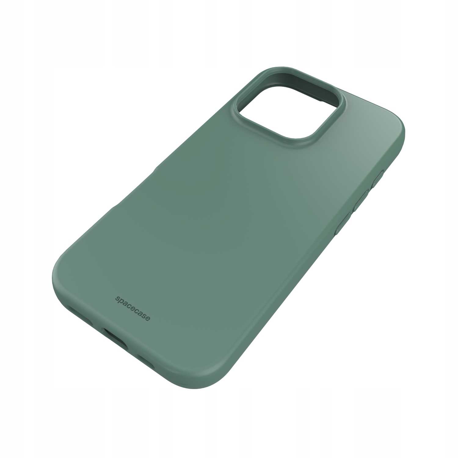 Spacecase Silicone Case iPhone 16 Pro dark green