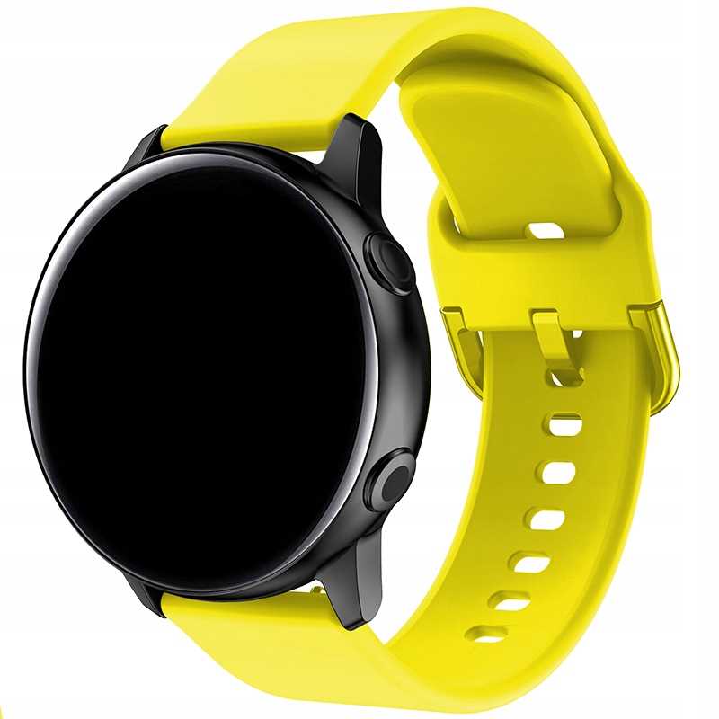 Spacecase Silicone Band 20Mm Yellow