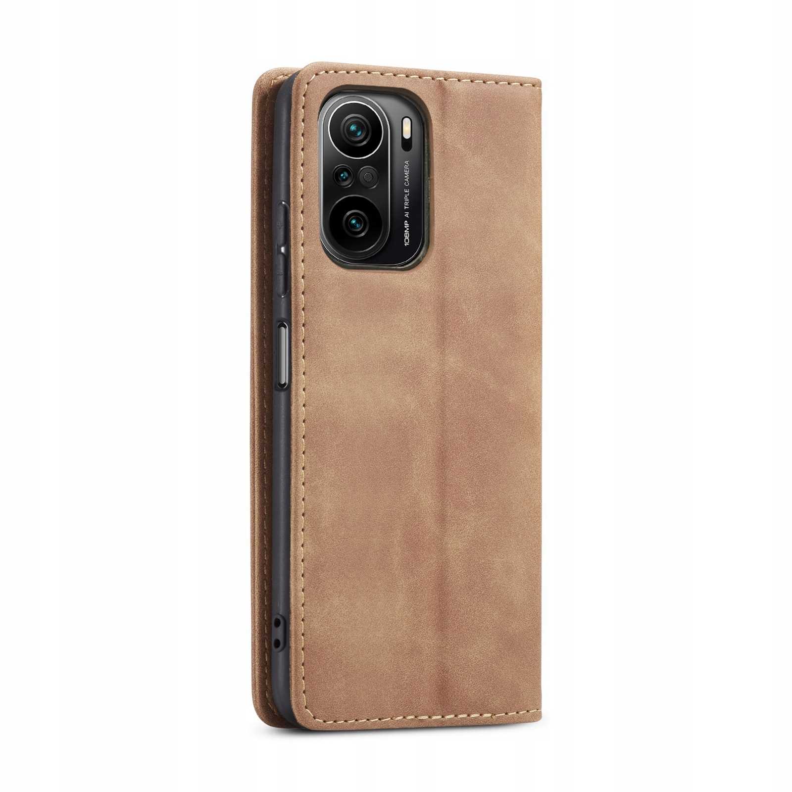 Spacecase Wallet Poco F3 / Mi 11I Light Brown