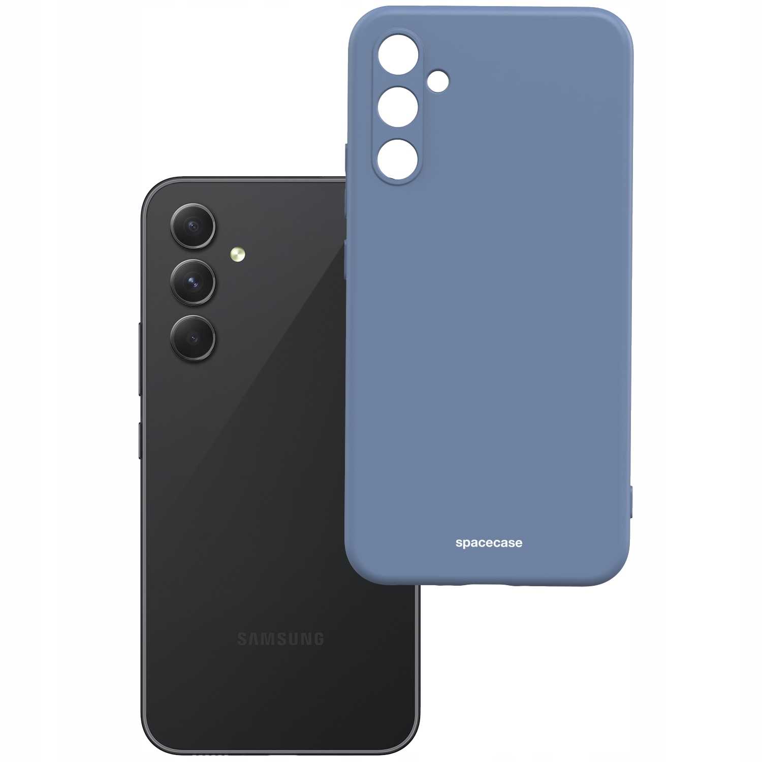 Spacecase Silicone Case Galaxy A54 5G Blue