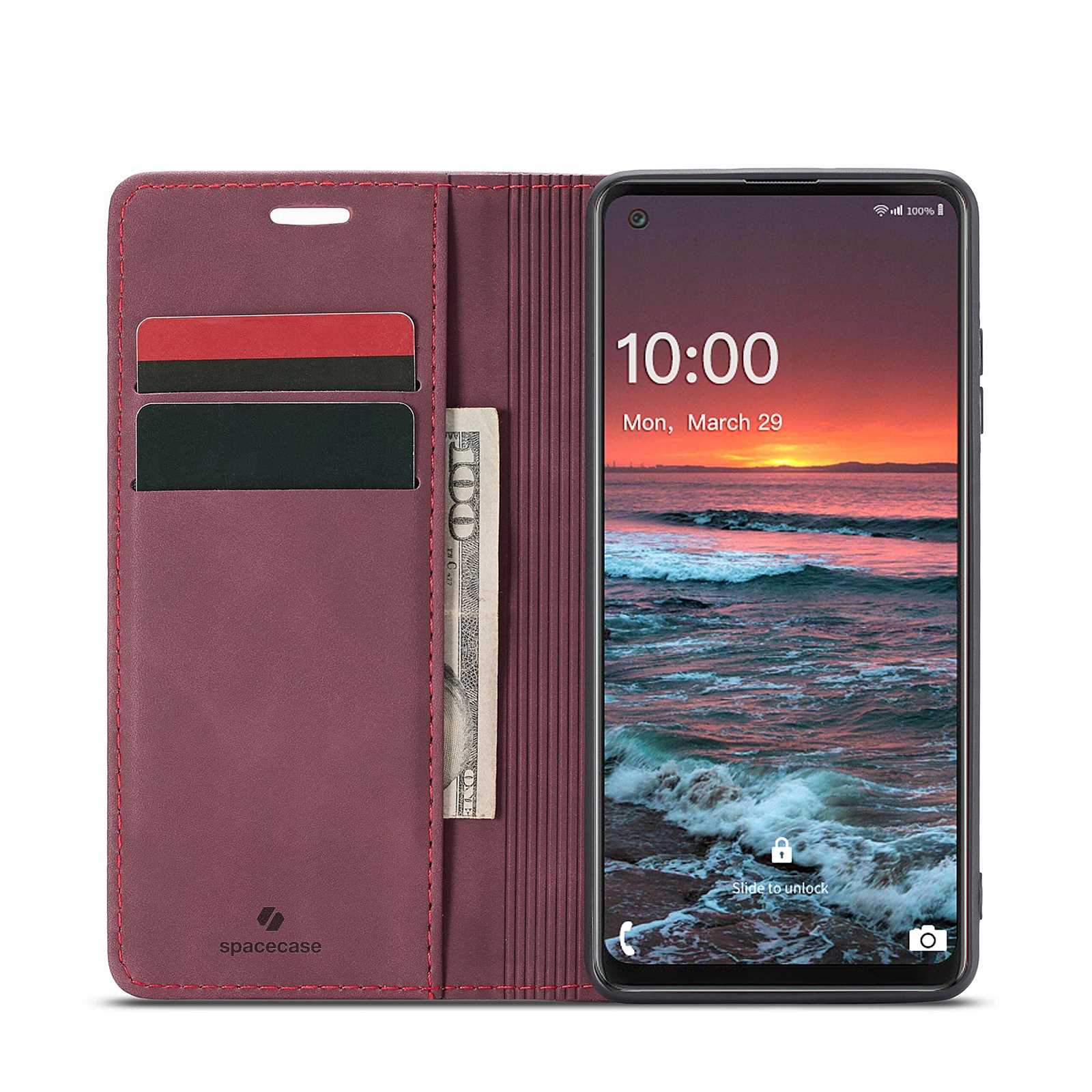 Spacecase Wallet Galaxy A21S Red