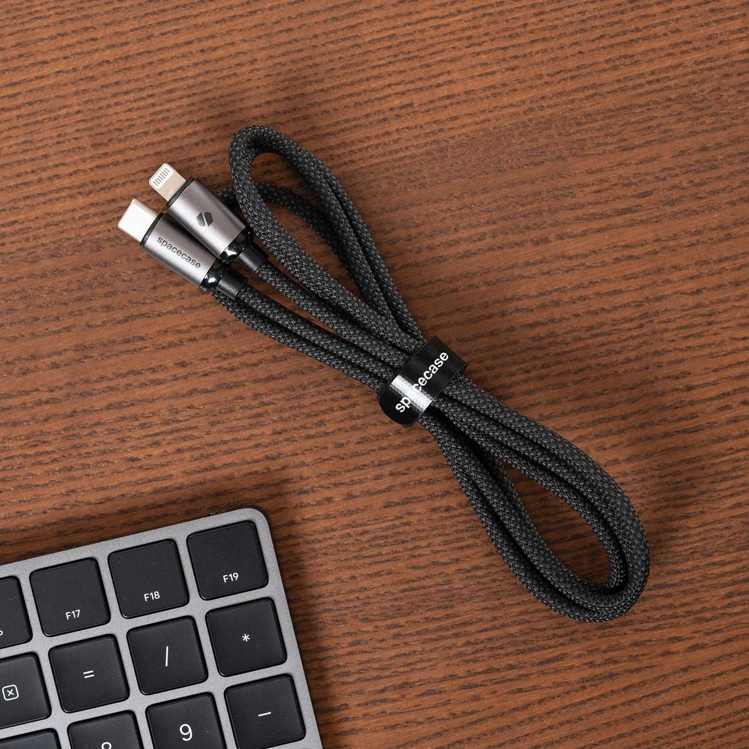 Spacecase USB to Lightning Cable 1M 3A CL04