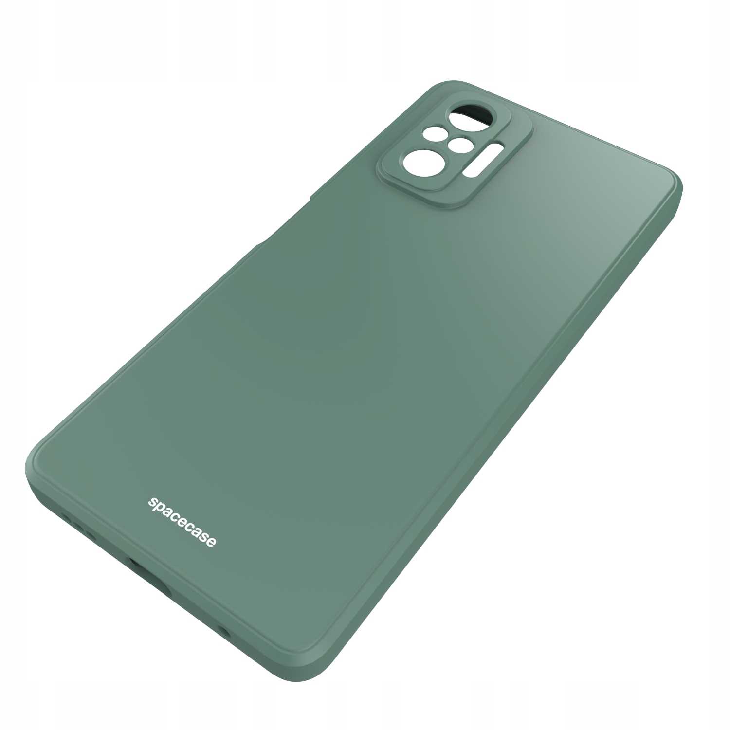 Spacecase Silicone Case Redmi Note 10 Pro dark green