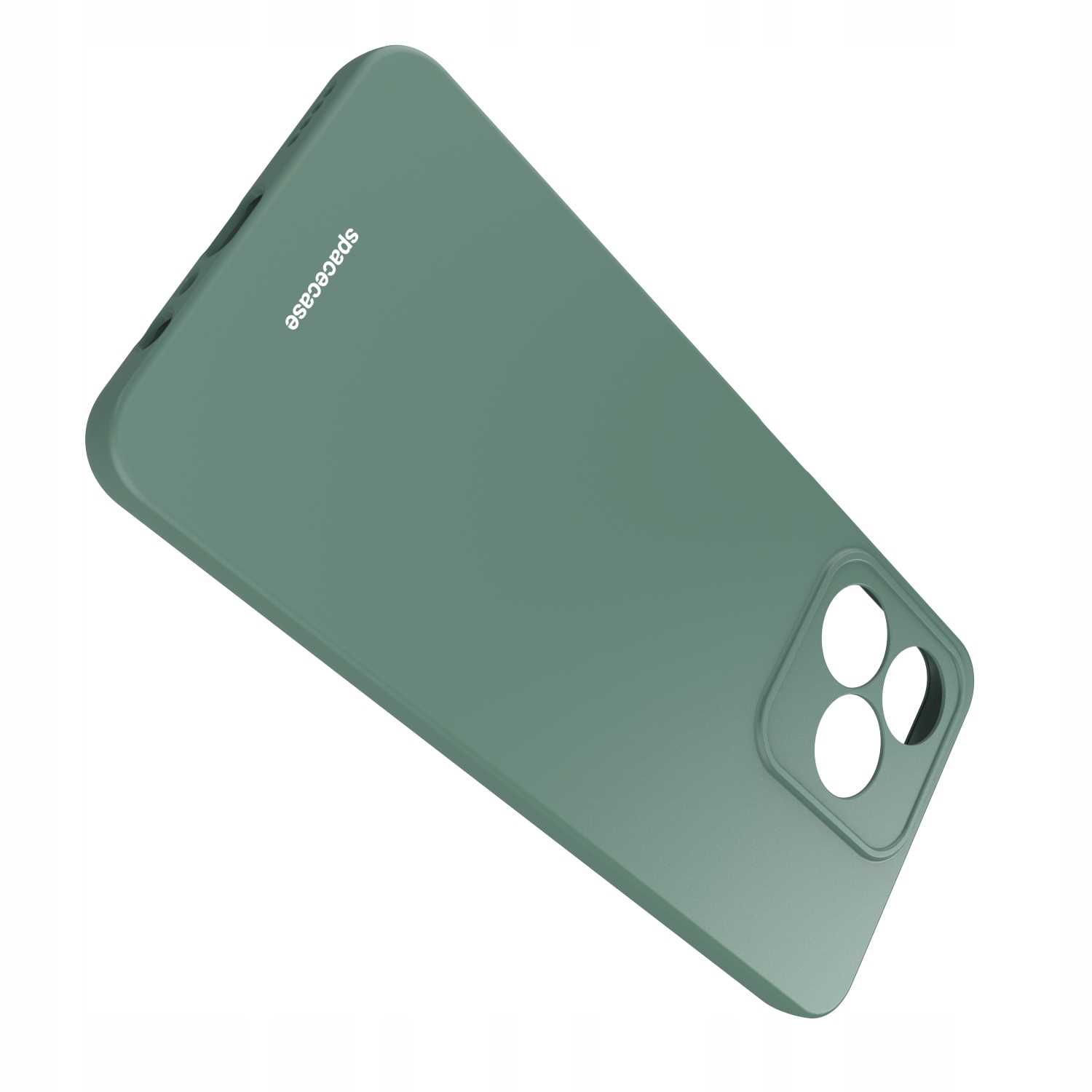 Spacecase Silicone Case Realme C51/C53/Note 50 dark green
