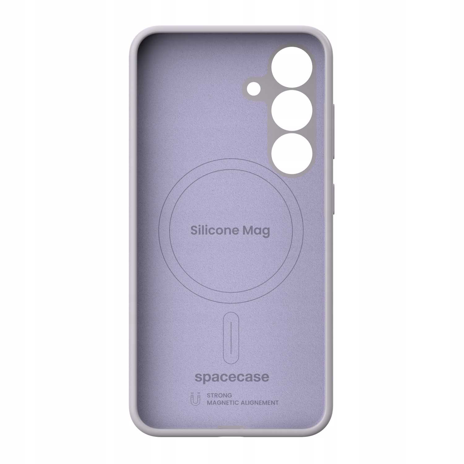 Spacecase Silicone Mag Galaxy S25 Light Purple
