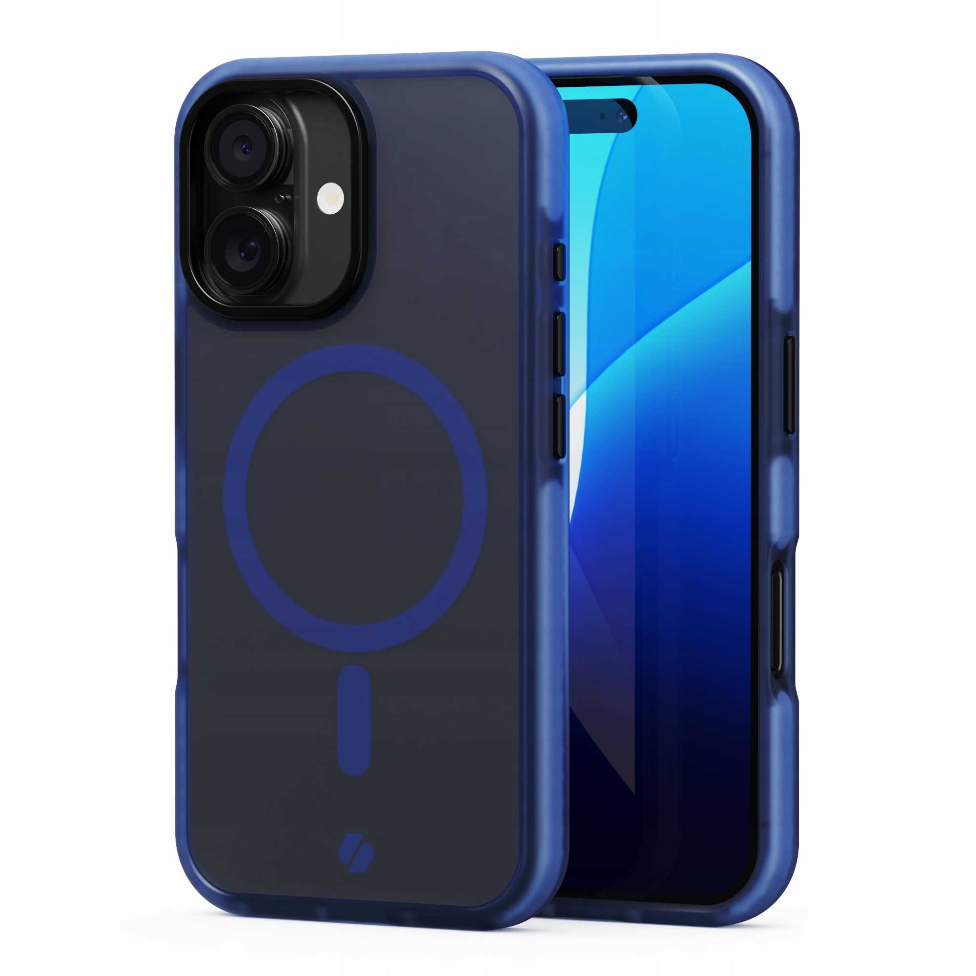 Spacecase Hybrid Fusion Mag iPhone 16 dark blue