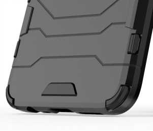 Spacecase X-Ring Oppo A12 Czarny