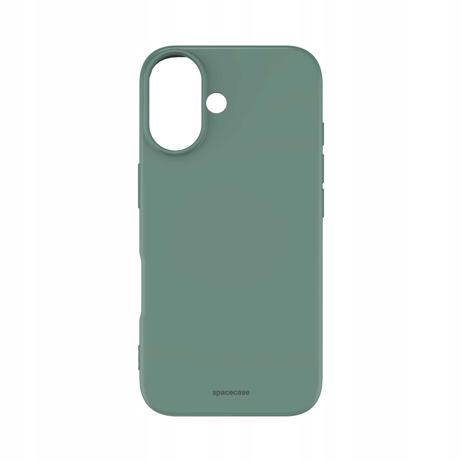 Spacecase Silicone Case iPhone 16 dark green