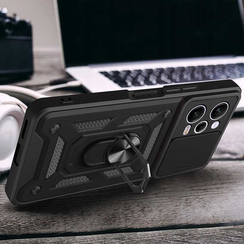 Spacecase Camring Redmi Note 12 Pro+ 5G Black