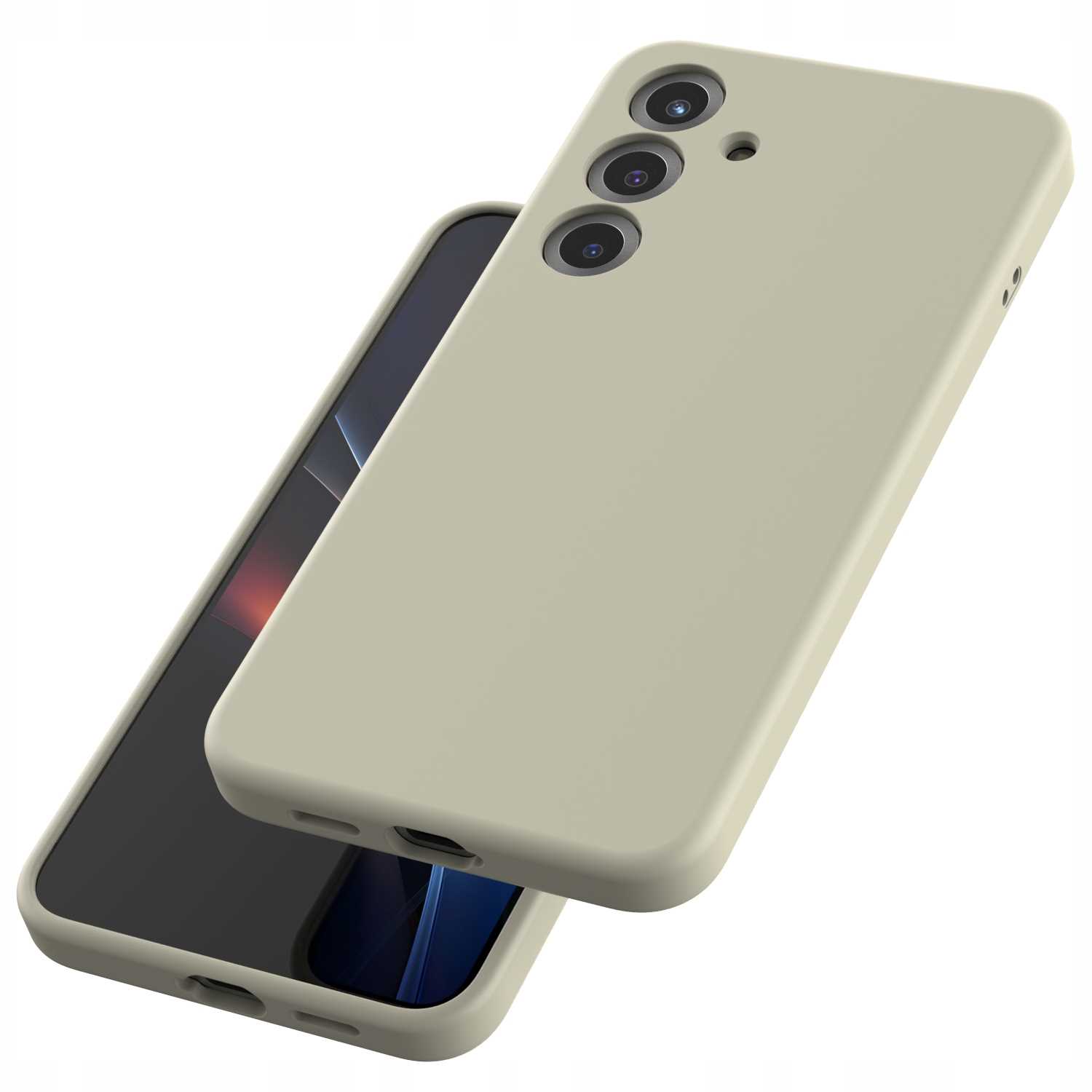 Spacecase Silicone Mag Galaxy S25+ beige