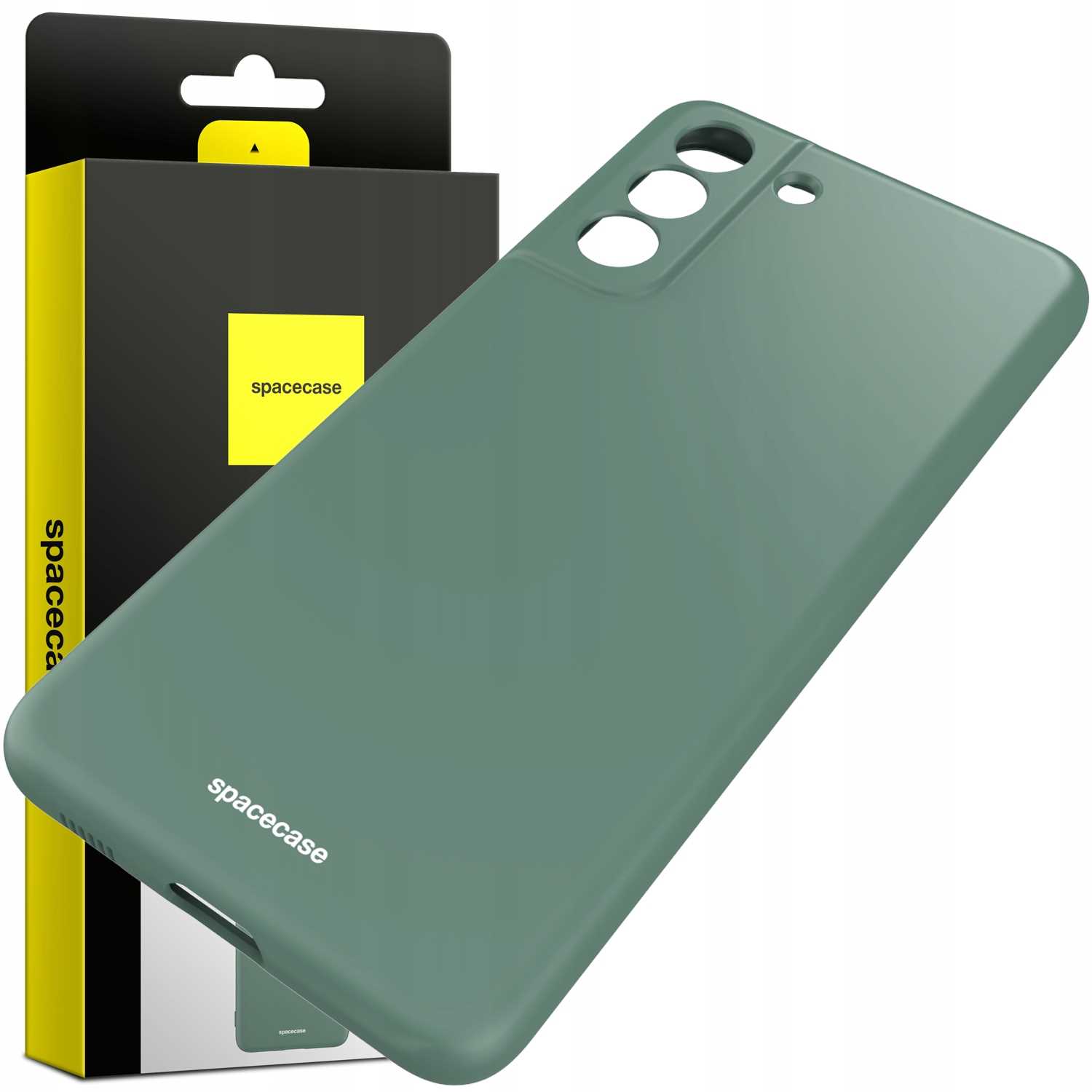 Spacecase Silicone Case Galaxy S21 FE dark green