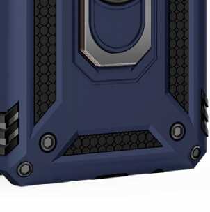 Spacecase Ring NX Galaxy S10 niebieski