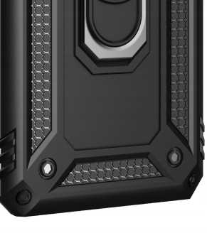 Spacecase Ring NX Moto G9 Play/E7 Plus czarny