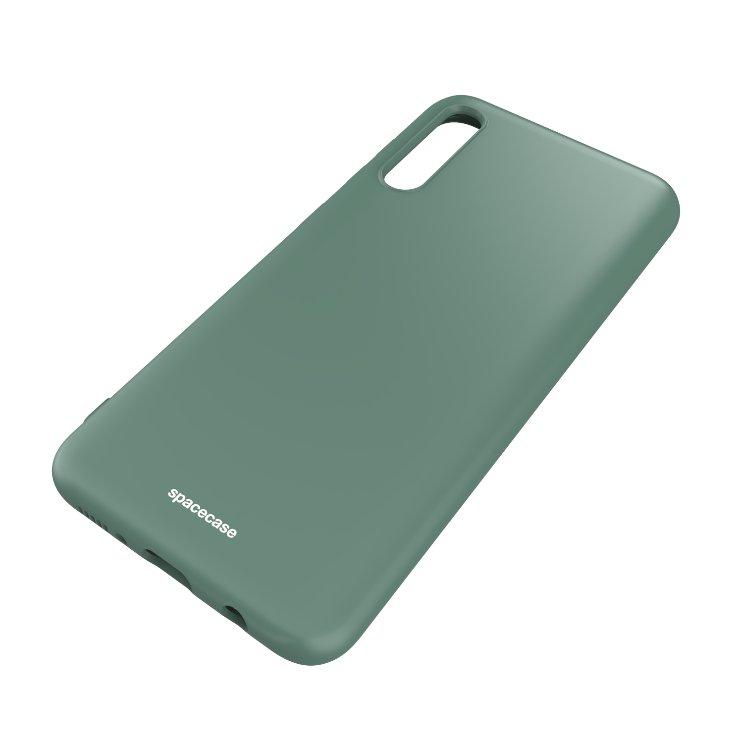 Spacecase Silicone Case Galaxy A70 Dark Green