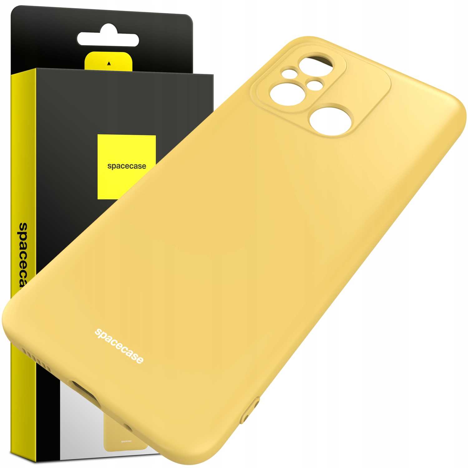 Spacecase Silicone Case Redmi Redmi 12C yellow