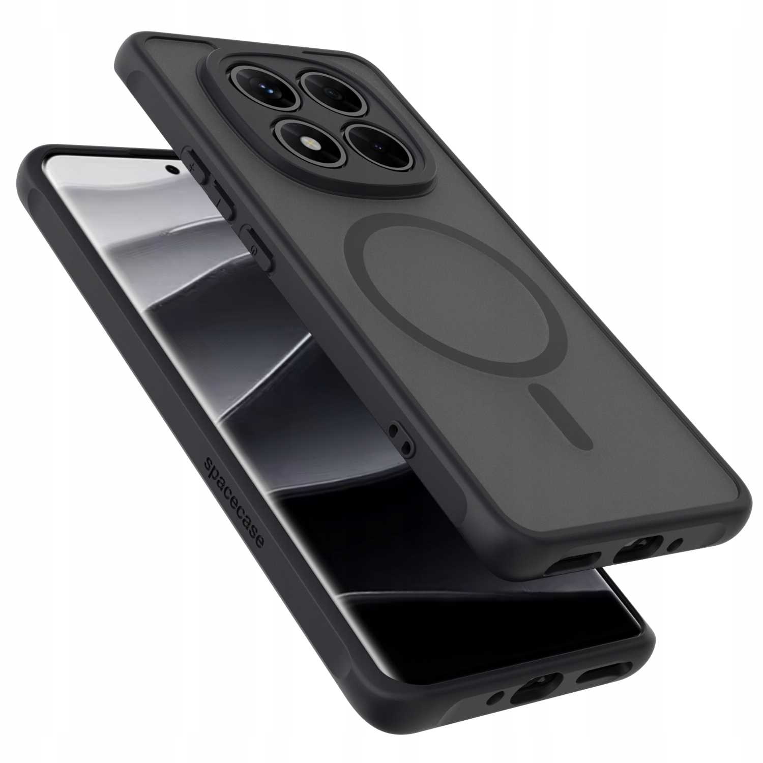 Spacecase Hybrid Mag Poco X7 5G / Redmi Note 14 Pro 5G Black