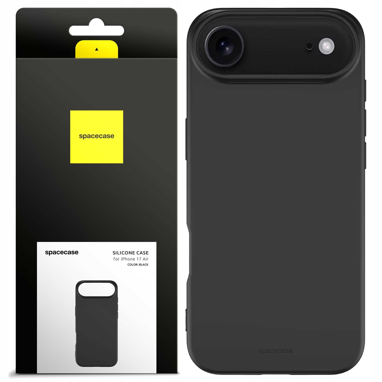 Spacecase Silicone Case 3.0 Iphone 17 Air Black