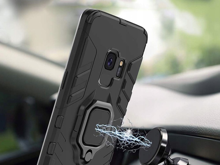 Spacecase X-Ring Galaxy S9 Czarny