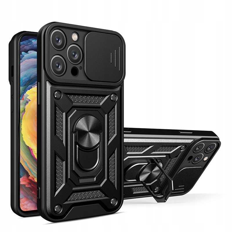 Spacecase Camring iPhone 15 Pro max black
