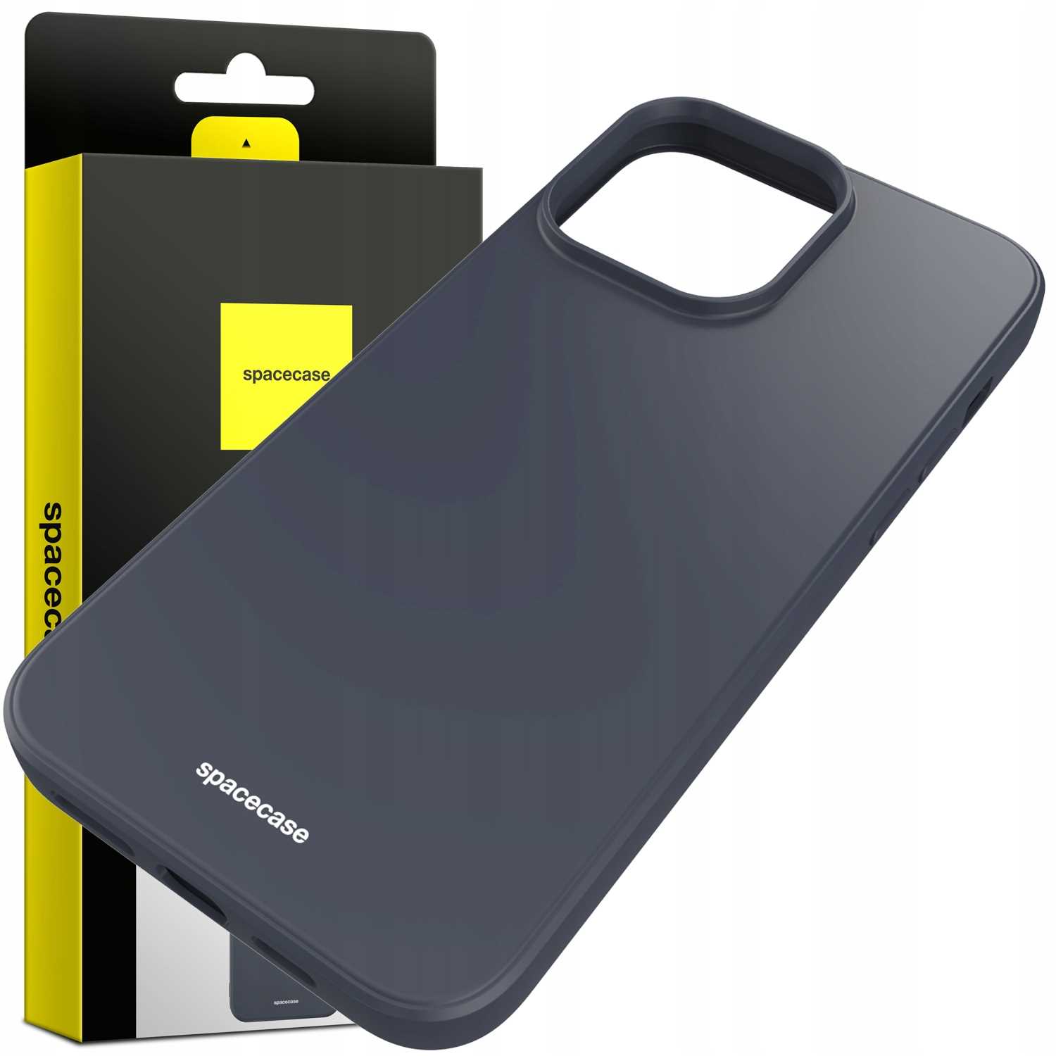 Spacecase Silicone Case iPhone 12 Pro Max black