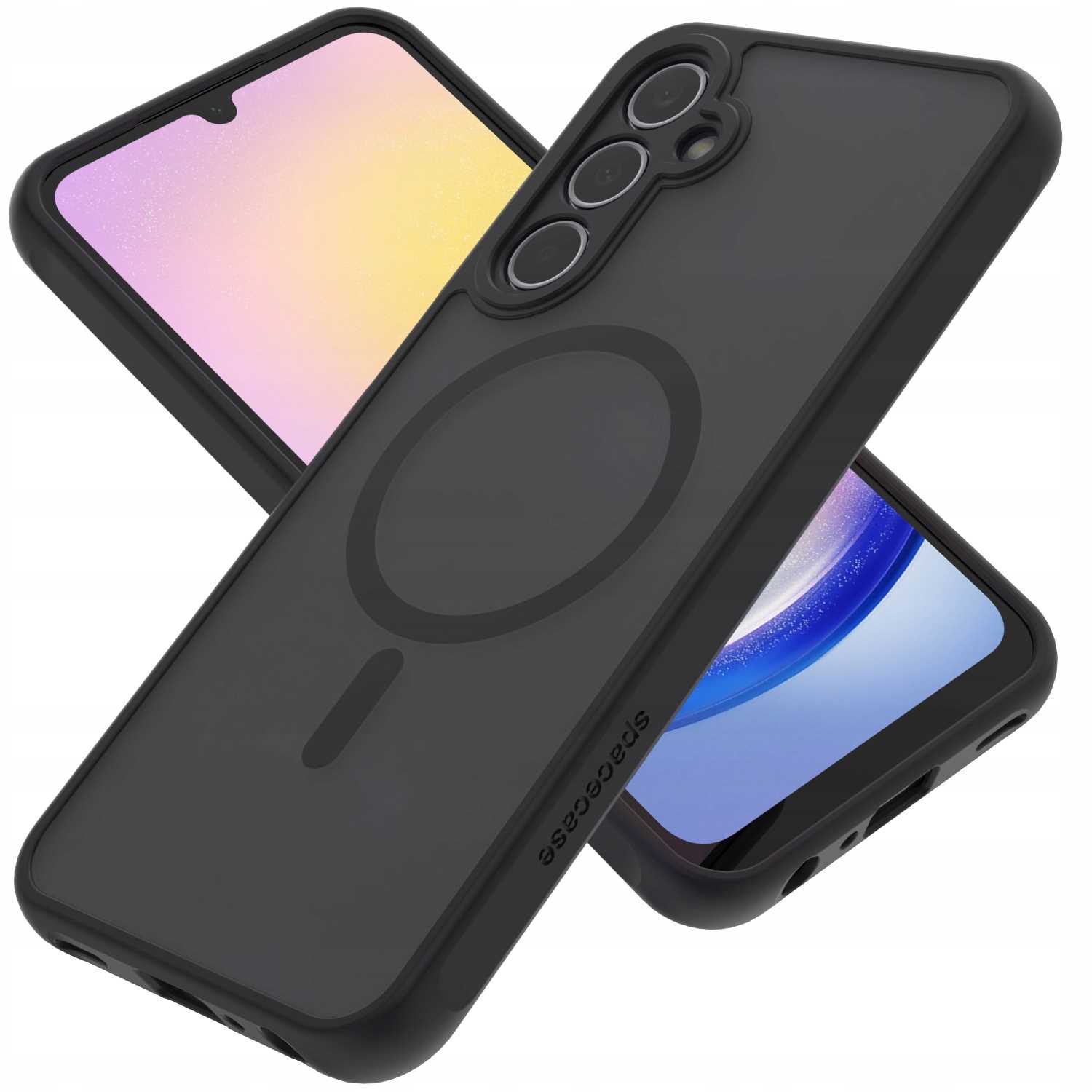Spacecase Hybrid Mag Galaxy A25 5G black