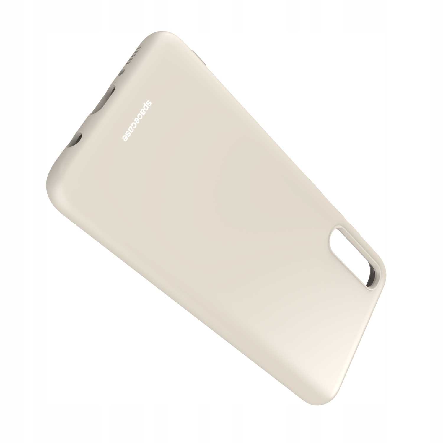 Spacecase Silicone Case Galaxy A70 Bone