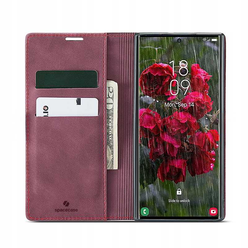 Spacecase Wallet Galaxy S24 Ultra Red