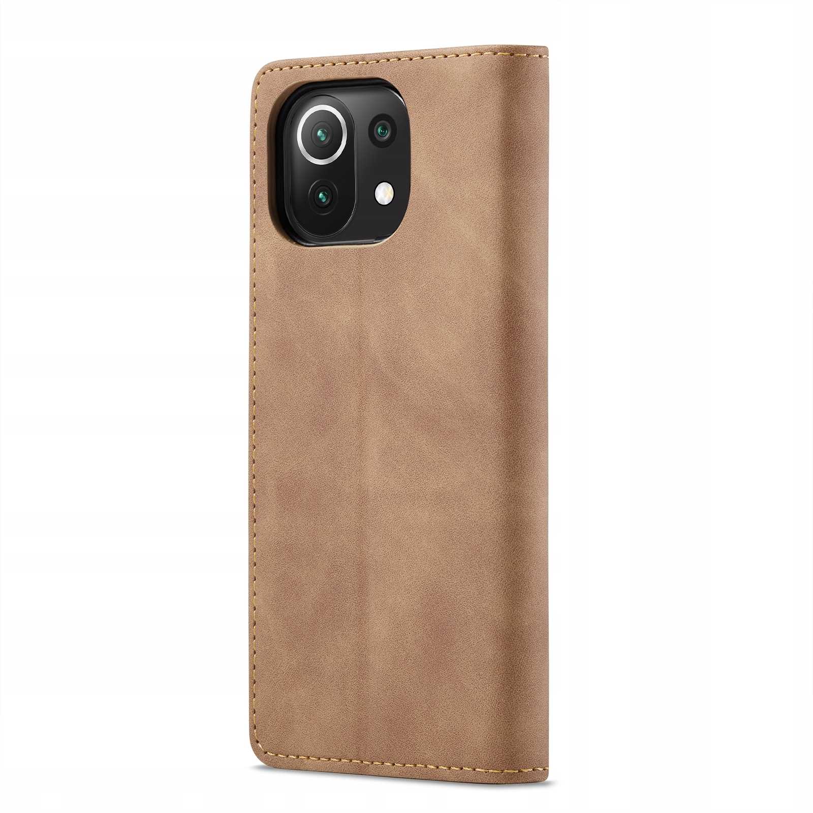 Spacecase Wallet Mi 11 Lite/5G NE light brown