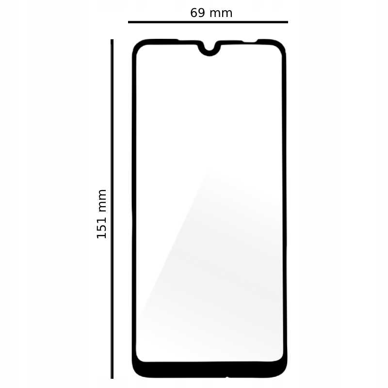 Spacecase Glass 5D Redmi 7