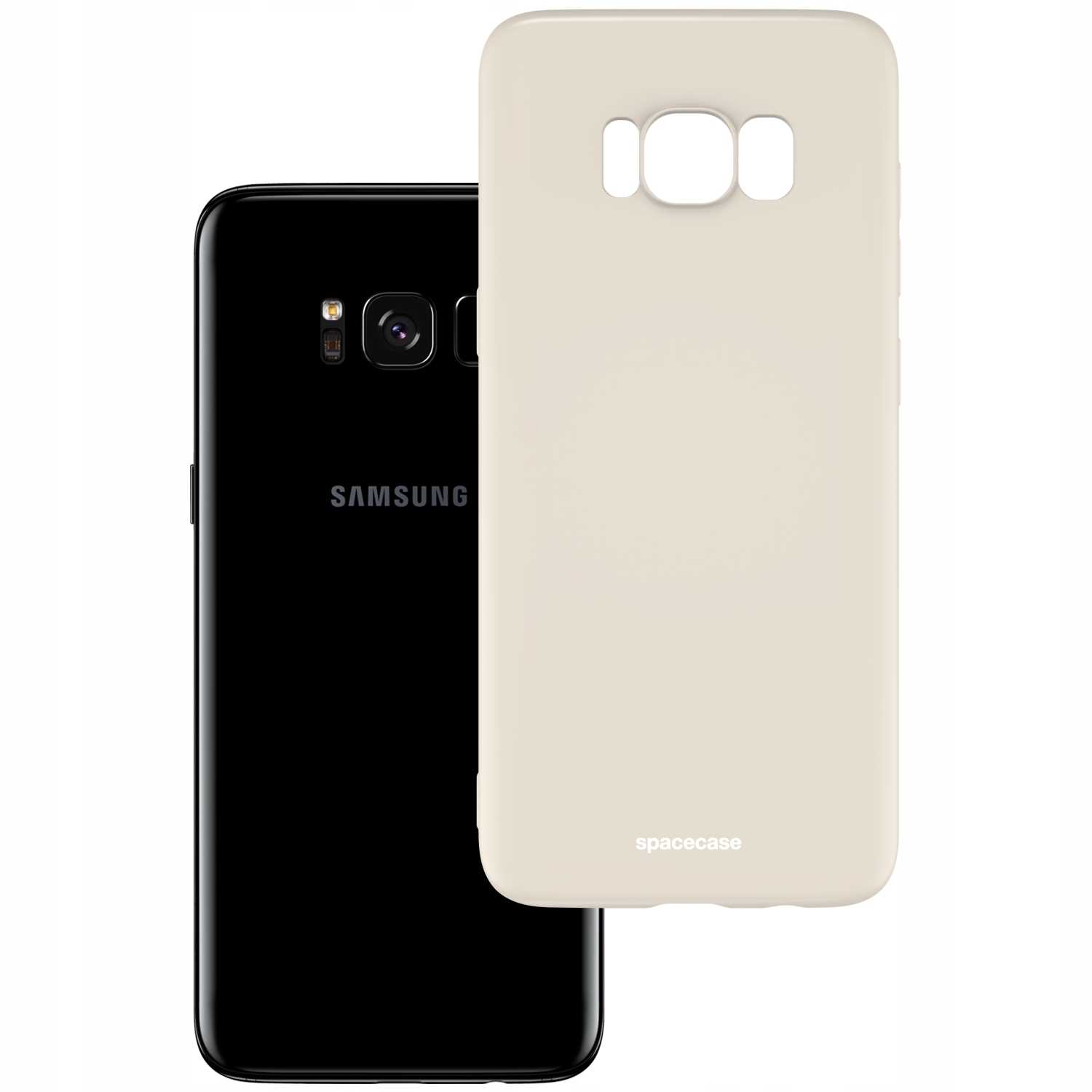 Spacecase Silicone Case Galaxy S8 Bone