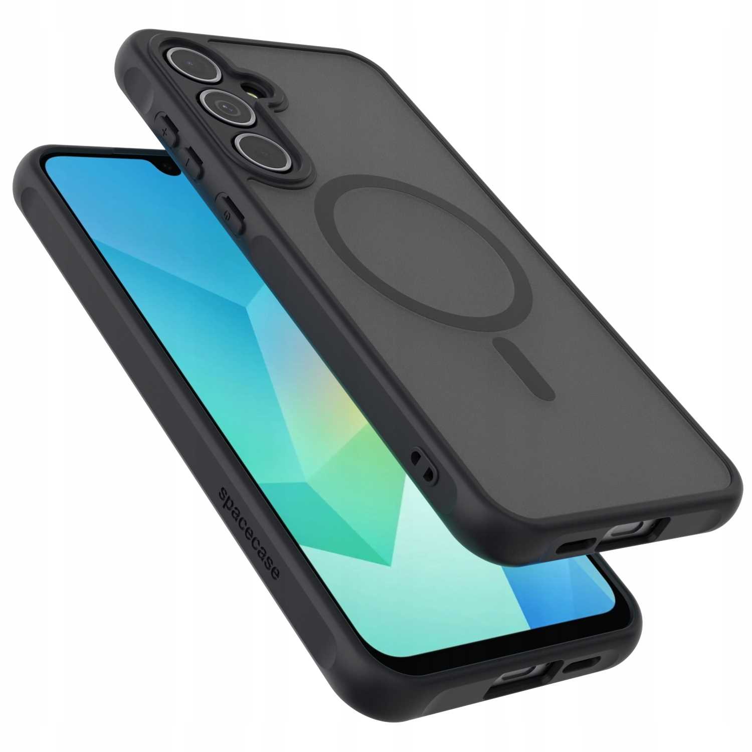 Spacecase Hybrid Mag Galaxy A16 5G Black