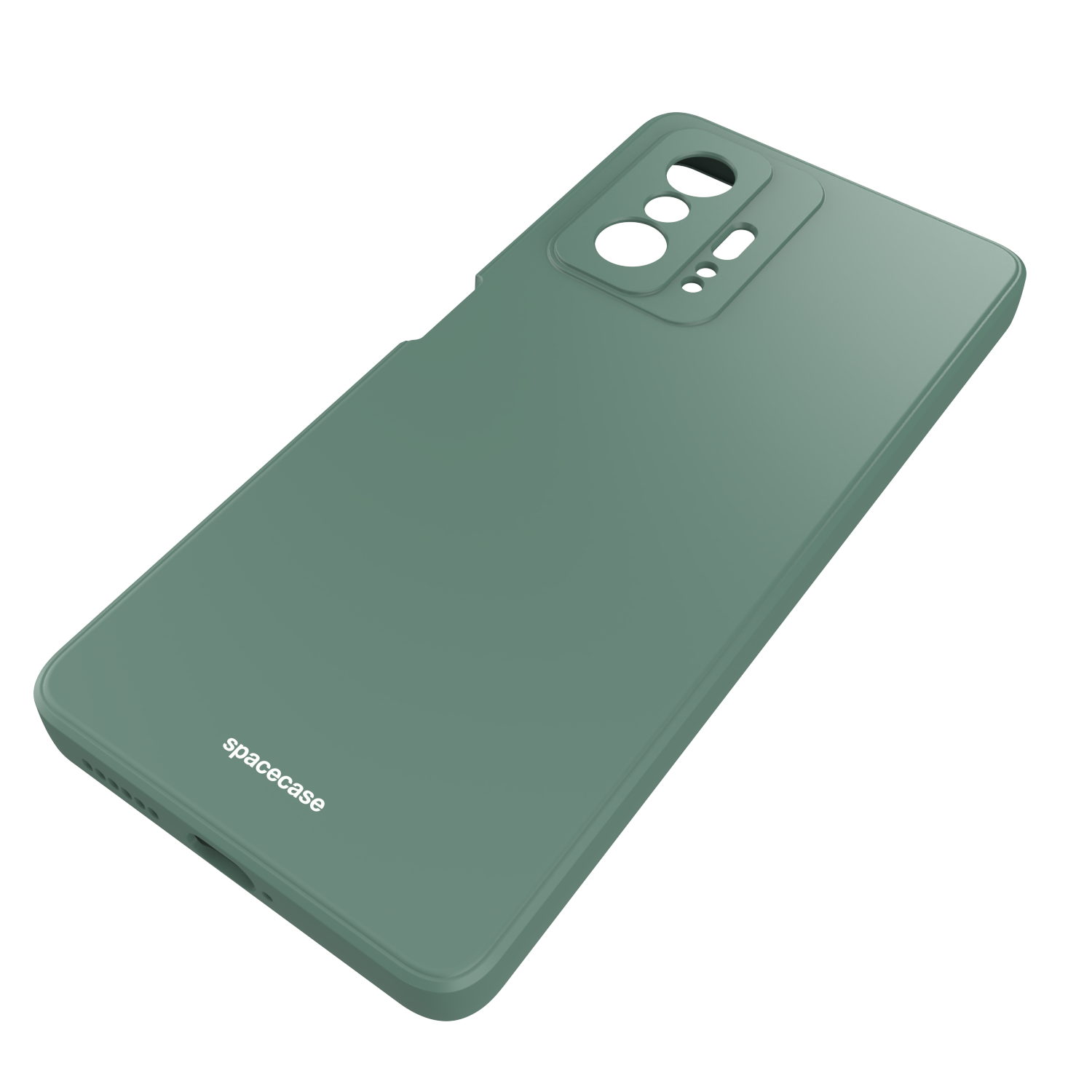 Spacecase Silicone Case Xiaomi 11T/11T Pro dark green