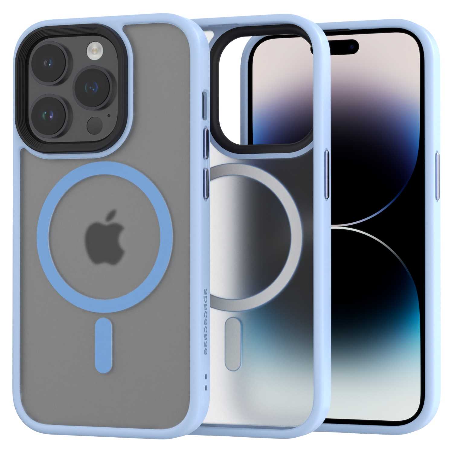 Spacecase Hybrid Mag iPhone 14 Pro baby blue