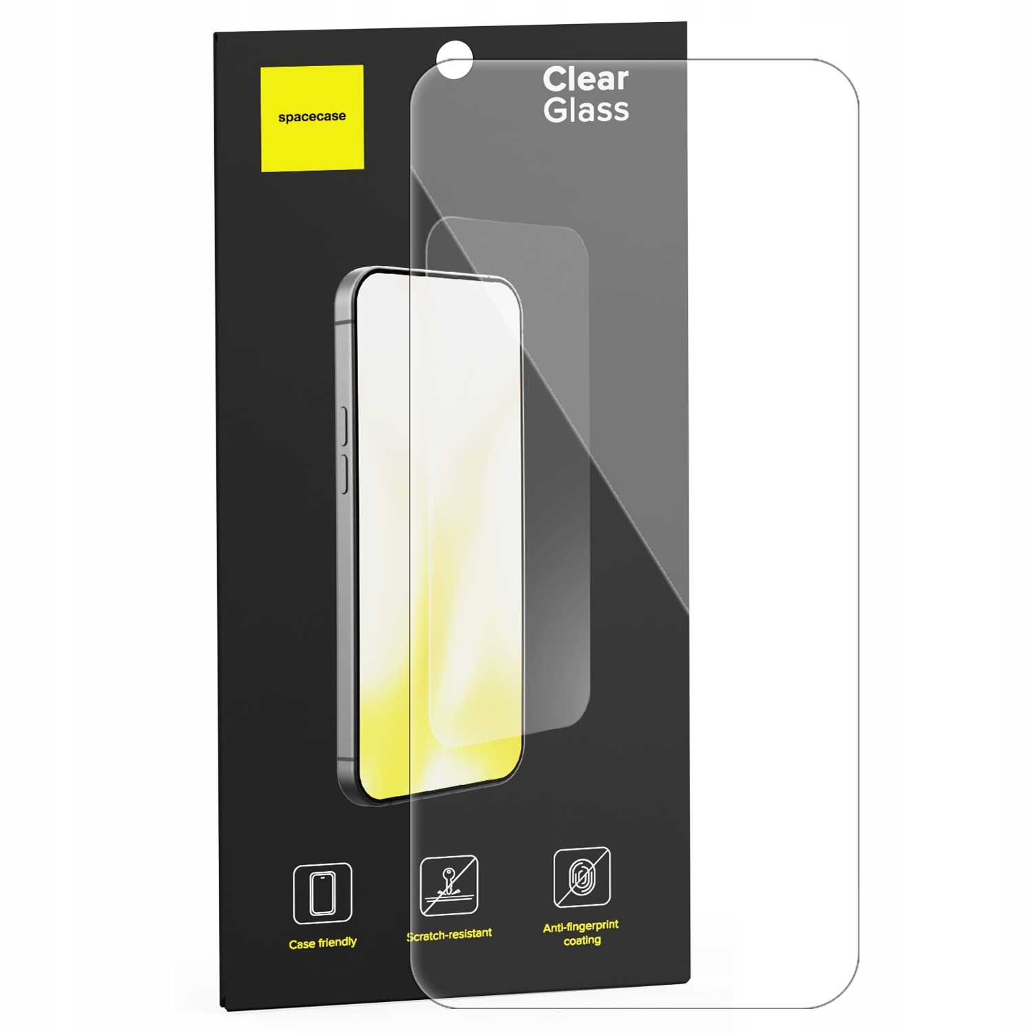 Spacecase Clear Glass 2.5D Galaxy A36 5G