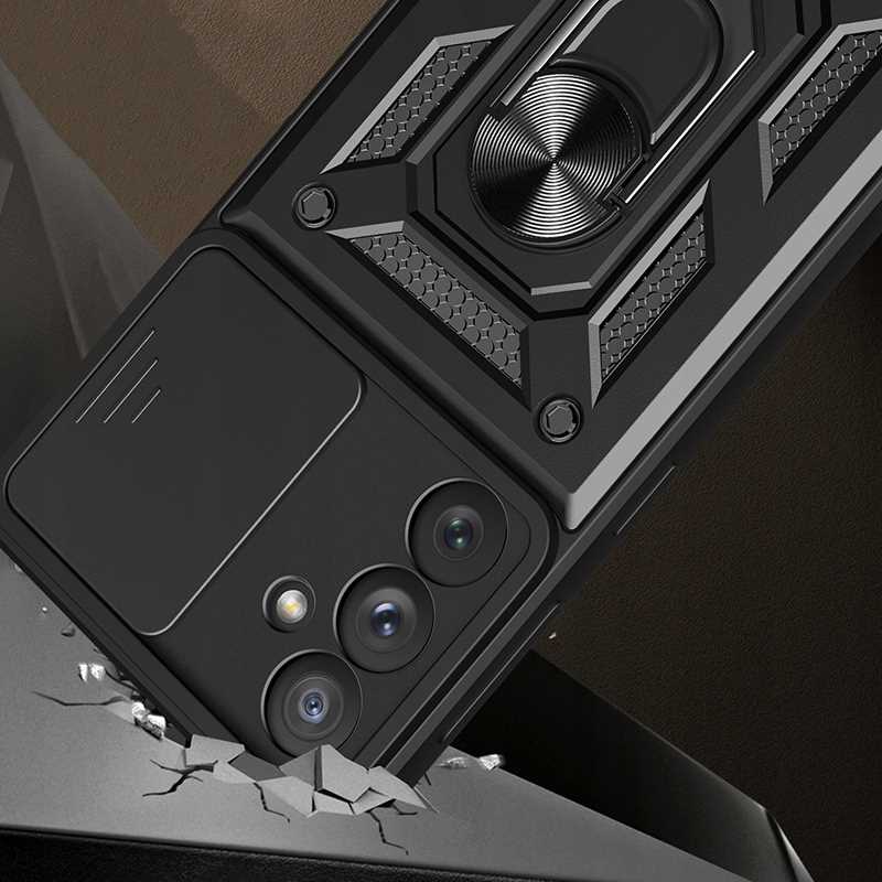 Spacecase Camring Galaxy A54 5G black