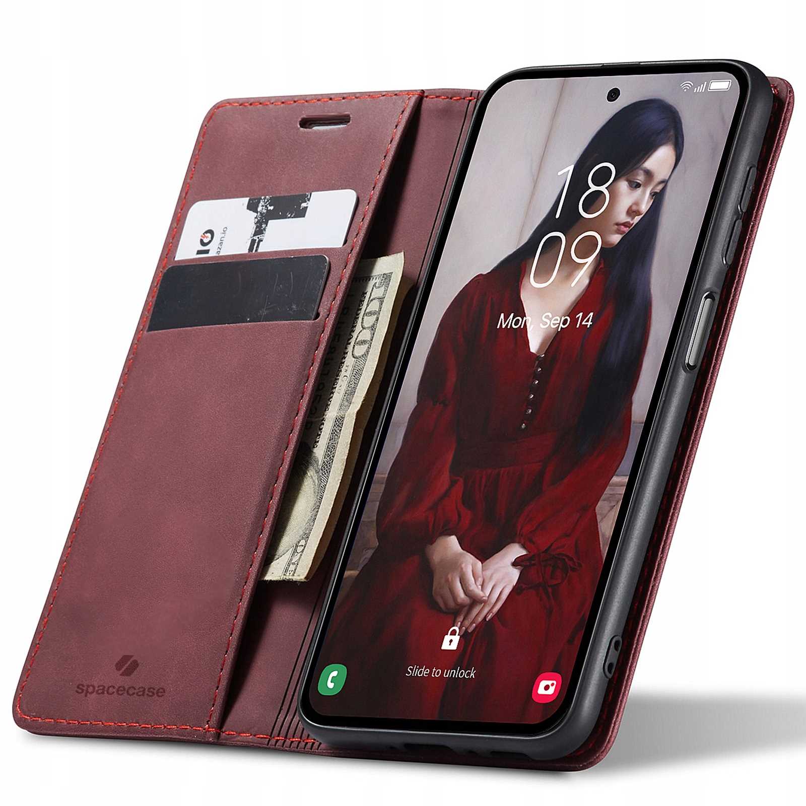 Spacecase Wallet Galaxy A32 5G Red