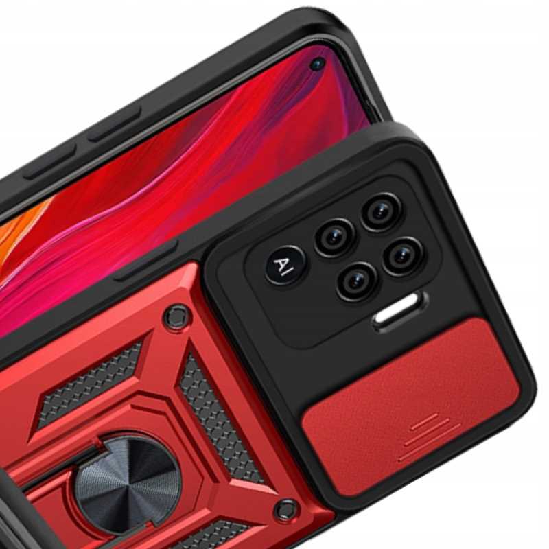 Spacecase Camring Oppo Reno 5 Lite Red