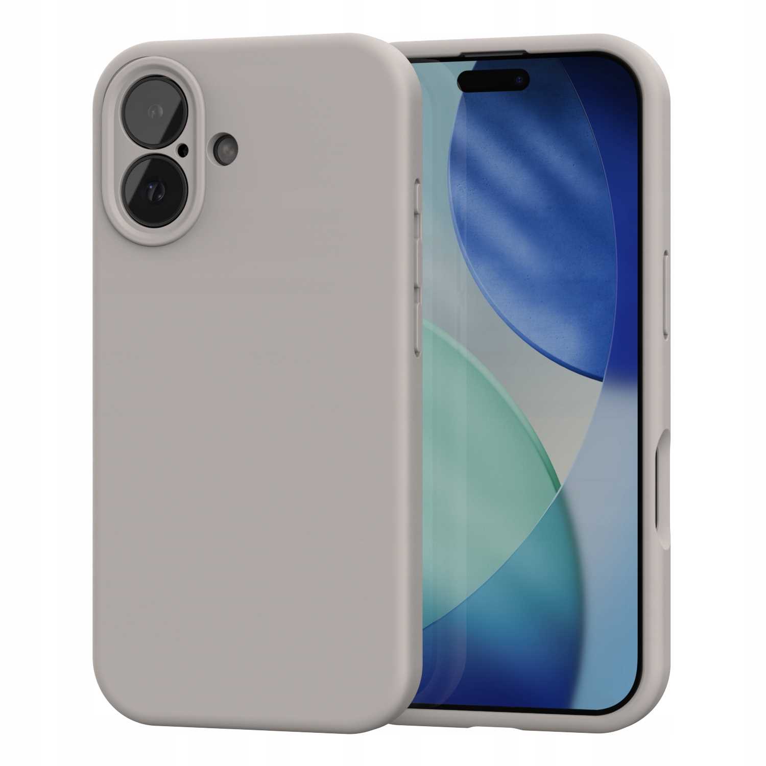 Spacecase Silicone Mag Iphone 17 Stone