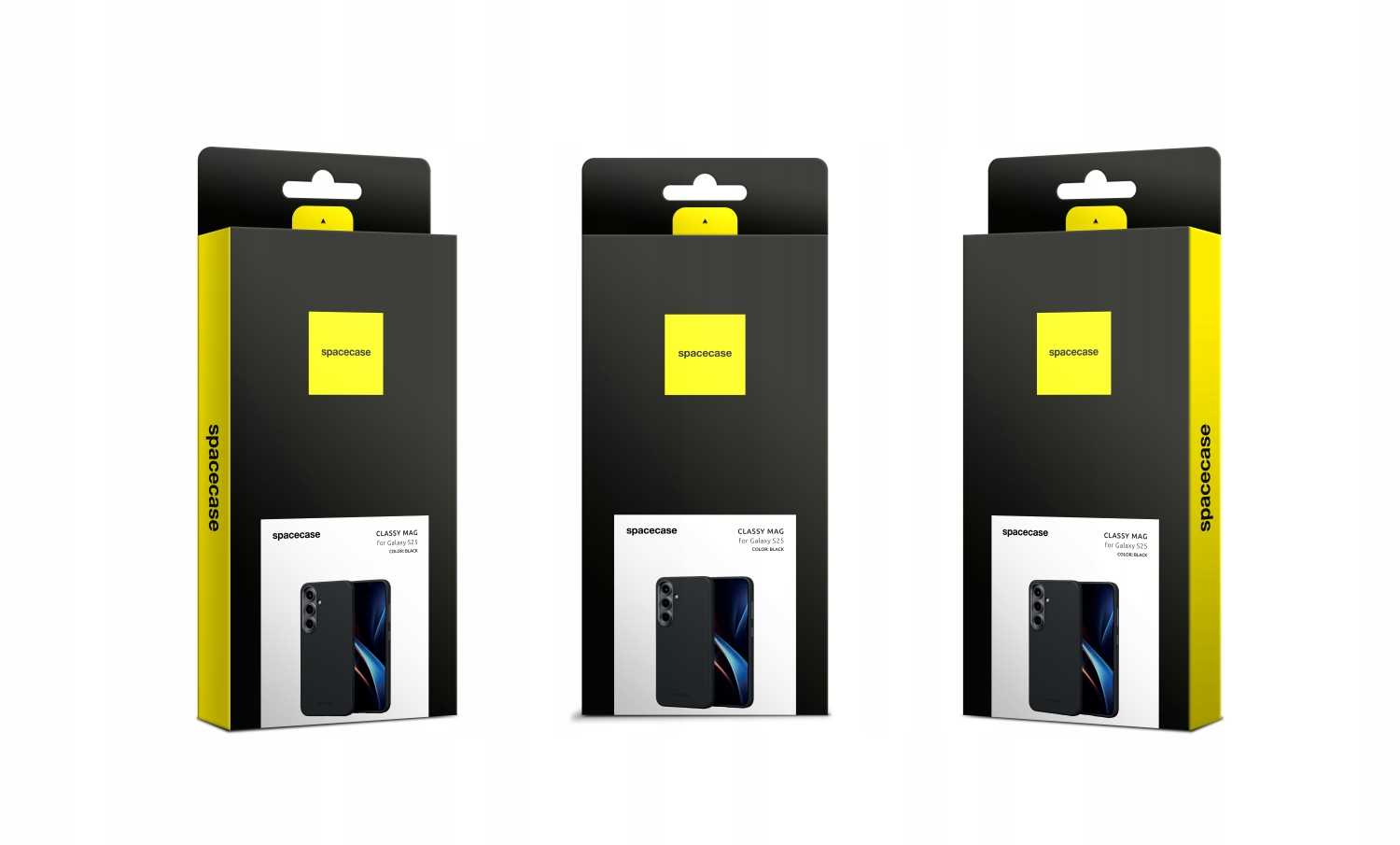 Spacecase Classy Mag Galaxy S25 Black