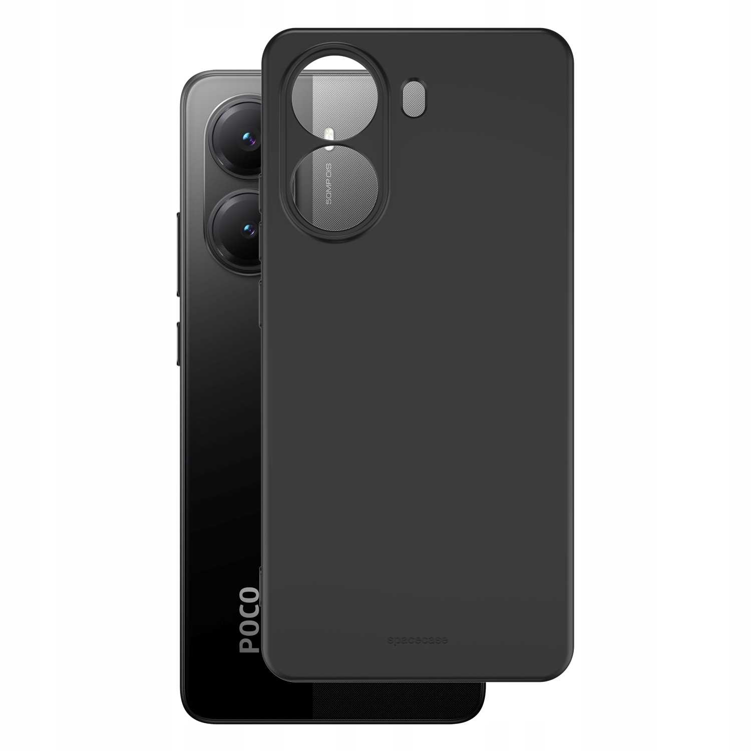 Spacecase Silicone Case 3.0 Poco X7 Pro 5G black