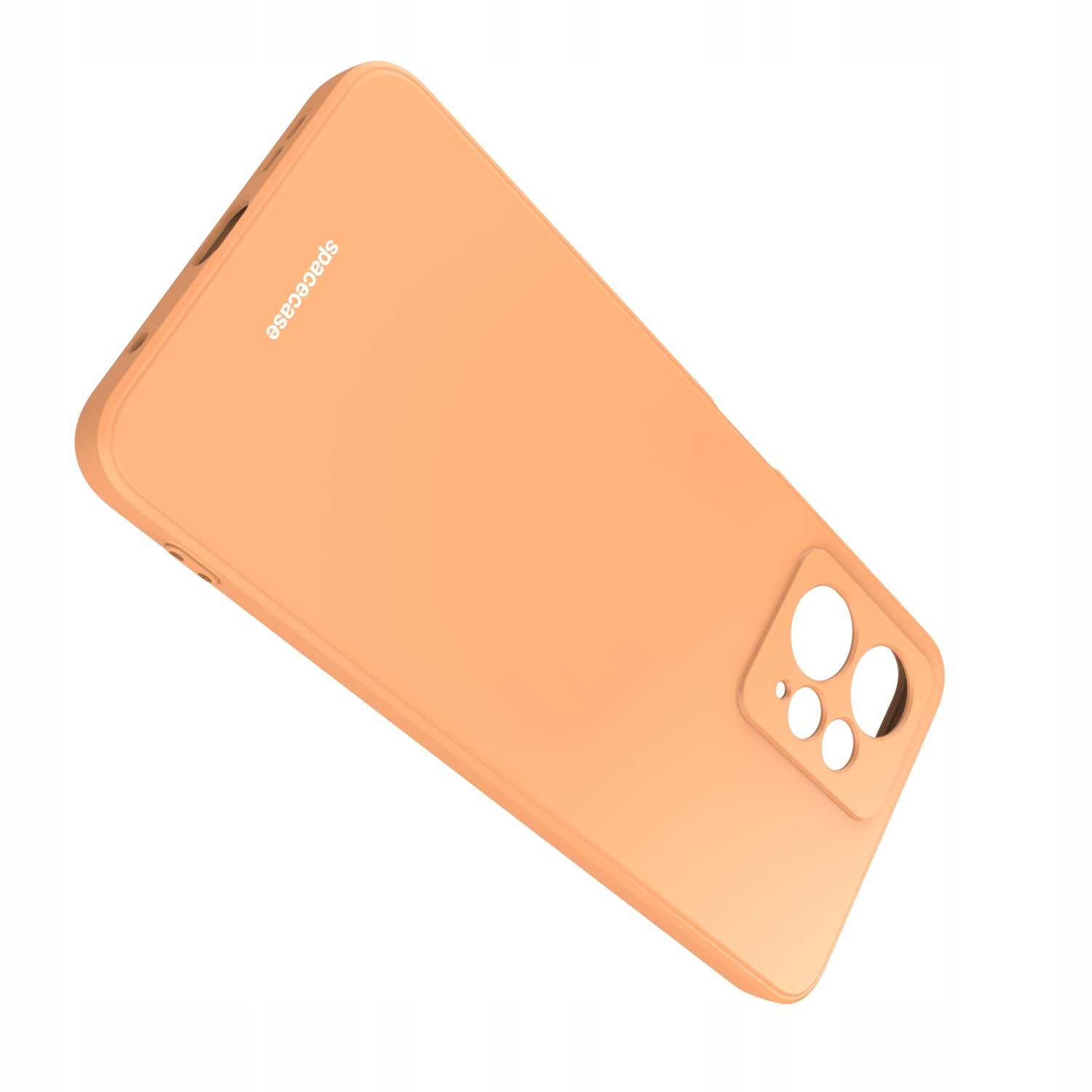 Spacecase Silicone Case Redmi Note 12 4G orange