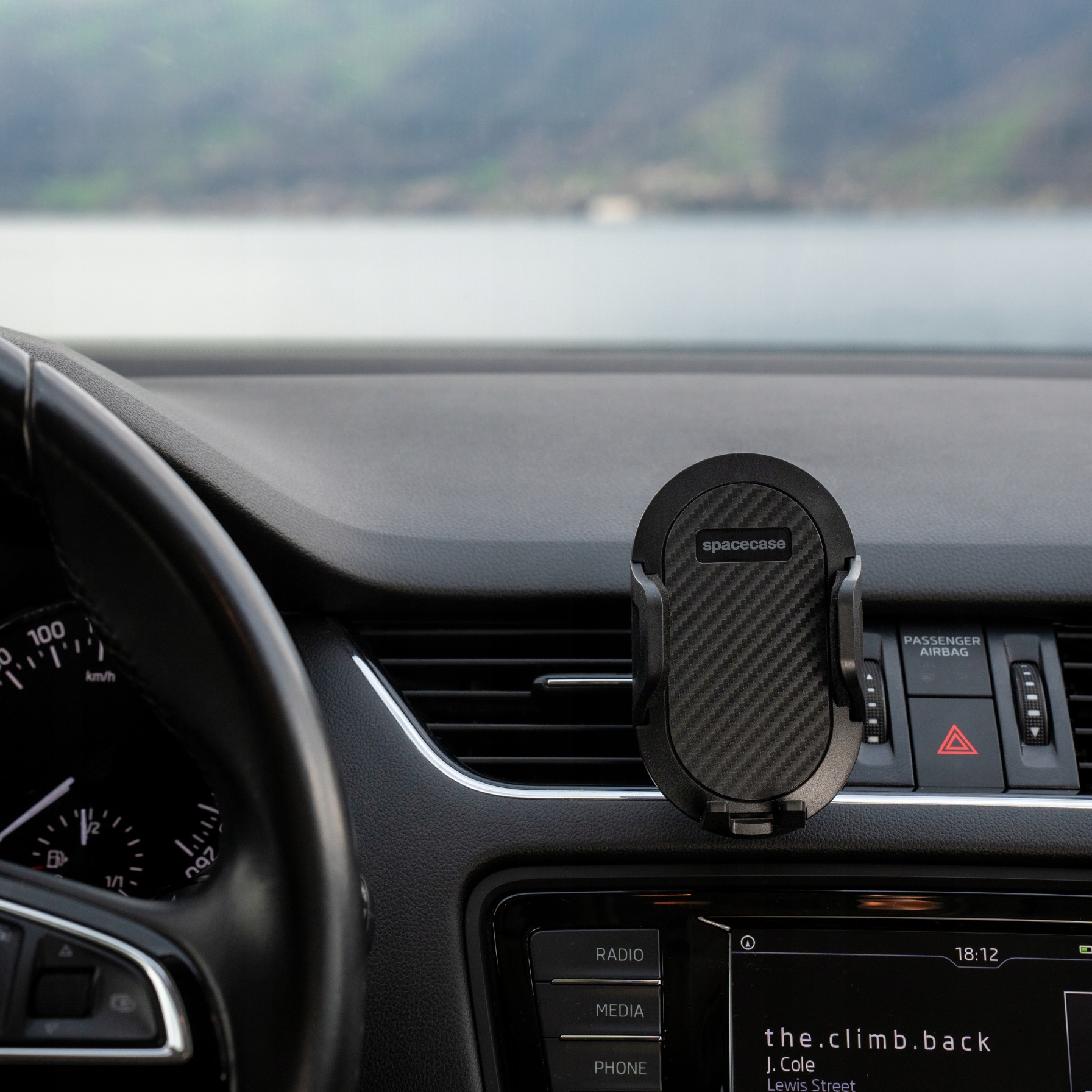 Spacecase Car Holder SC16 Universal Air Vent black