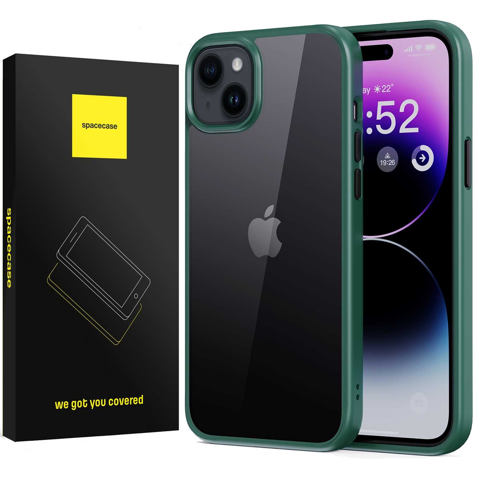 Spacecase Metro Iphone 15 Dark Green