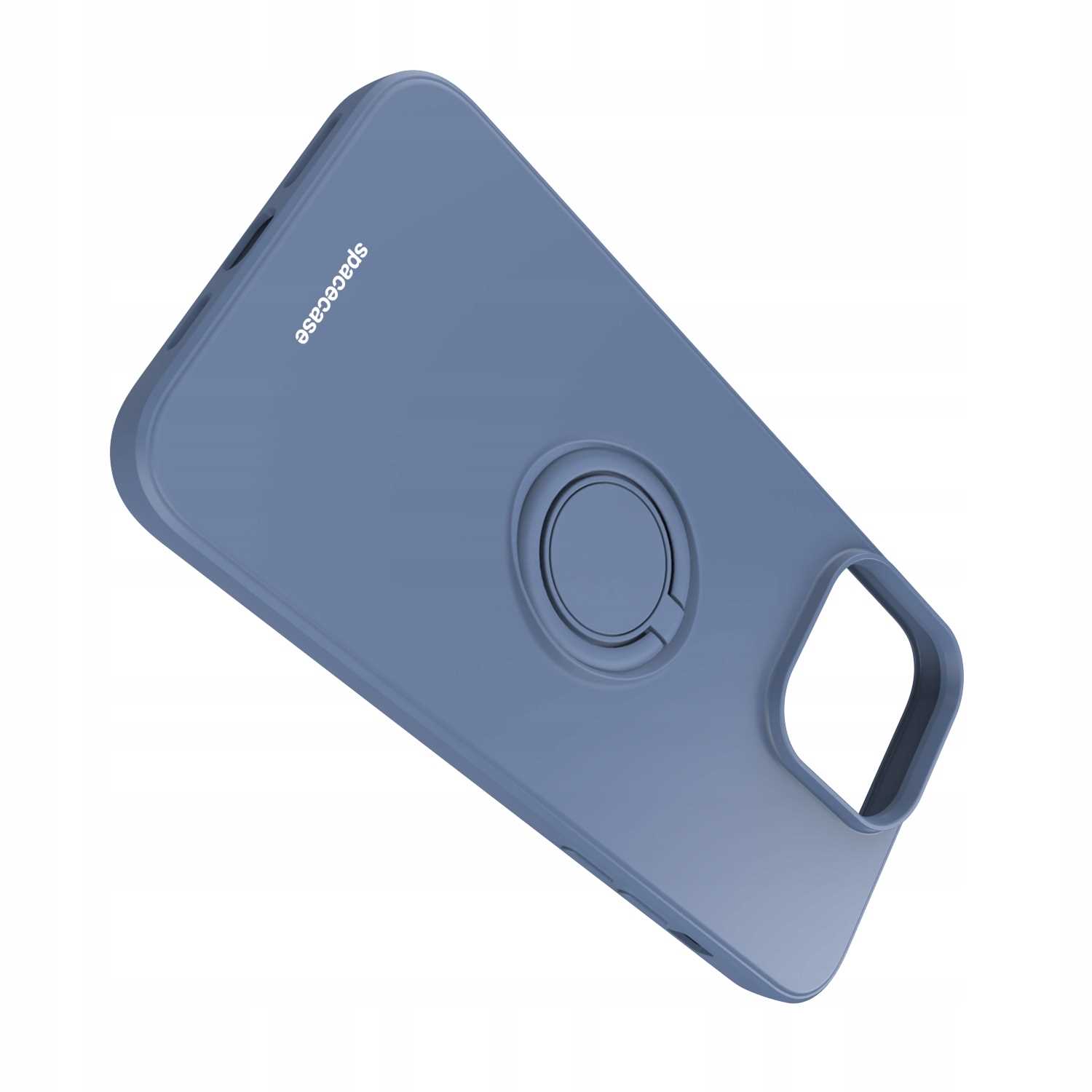 Spacecase Silicone Ring iPhone 14 Pro Max blue