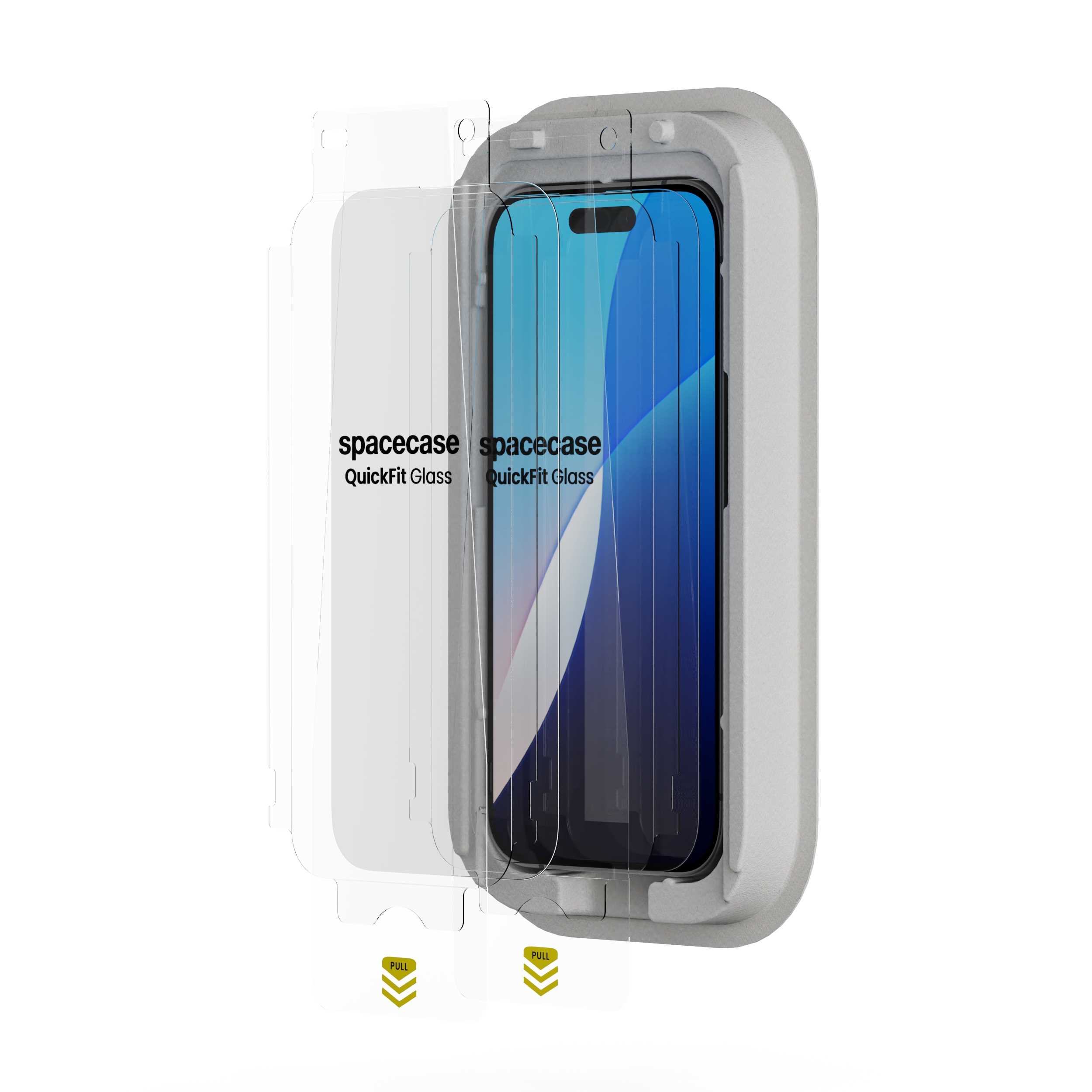 Spacecase QuickFit Glass iPhone 16 Pro