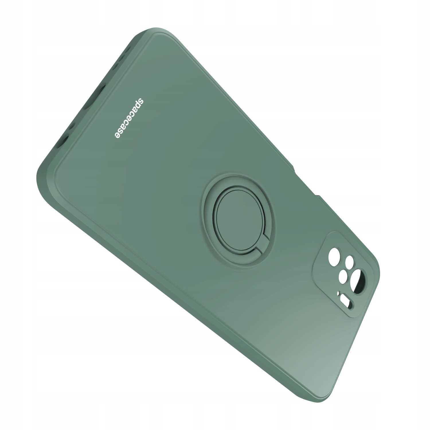 Spacecase Silicone Ring Redmi Note 10/10s dark green