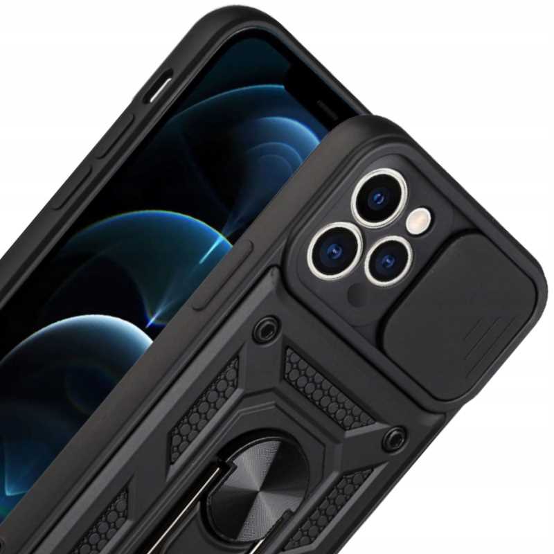 Spacecase Camring iPhone 12 Pro Max black