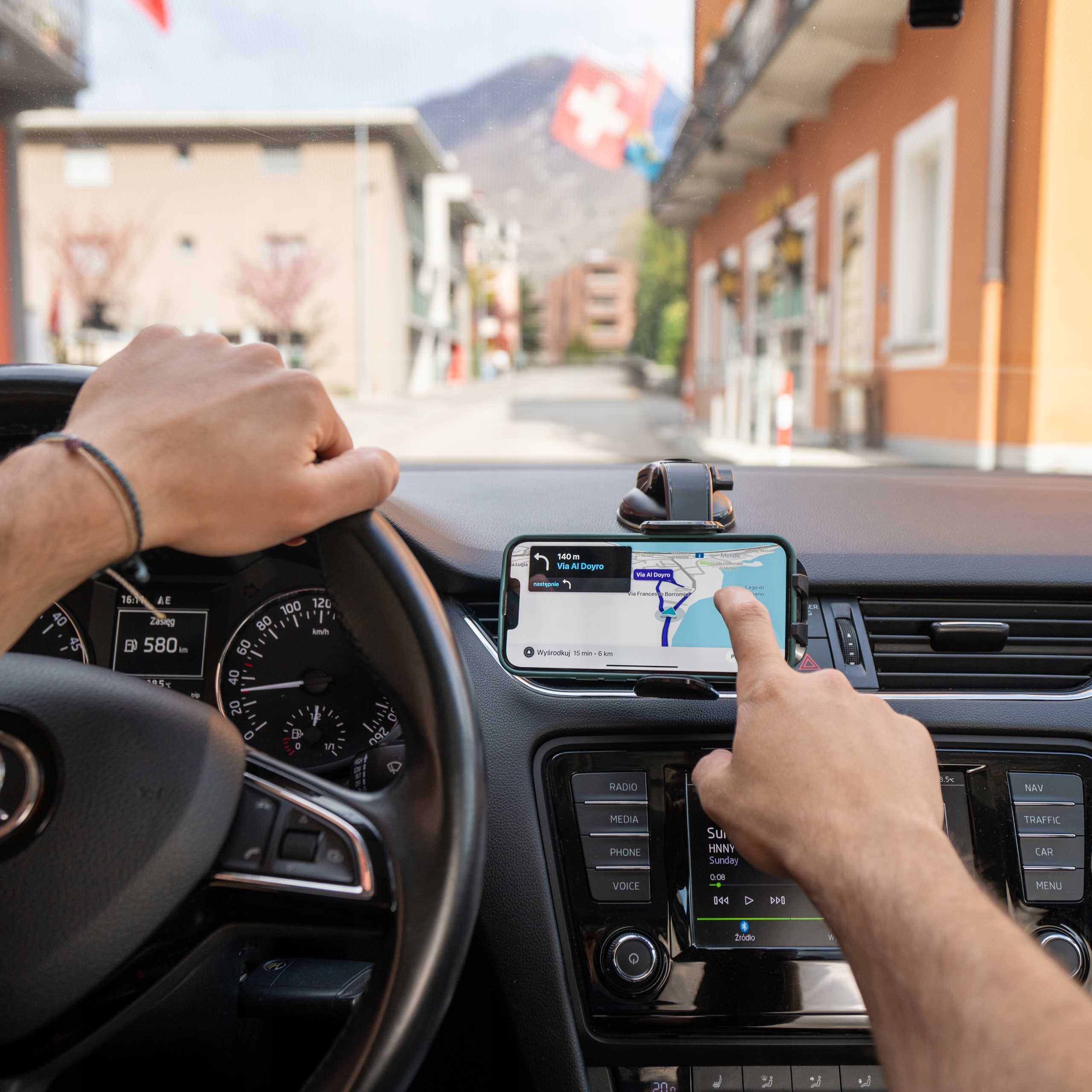 Spacecase Car Holder SC18 Universal Dash black