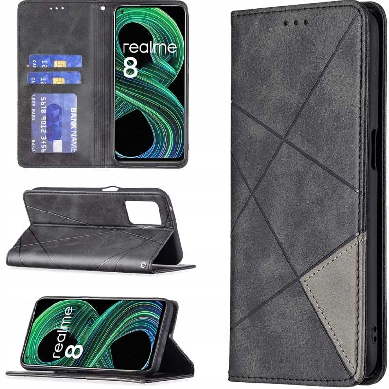 ZAPS Origami Realme 8/8 Pro czarny